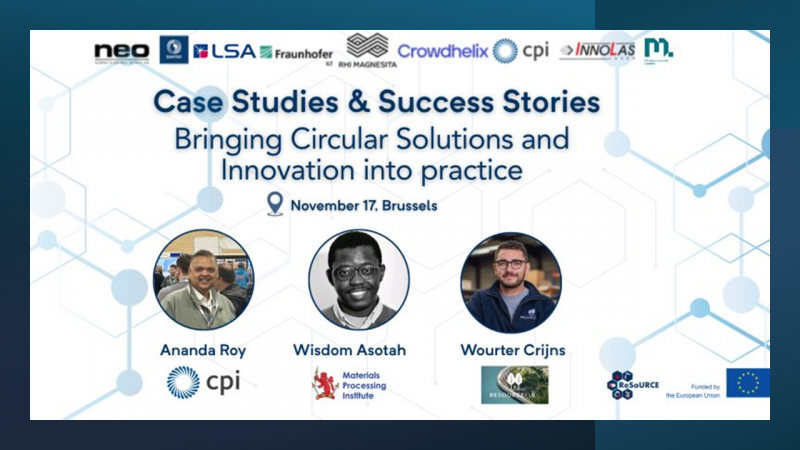 Wisdom Asotah to discuss refractory waste re-use at Resource Conference